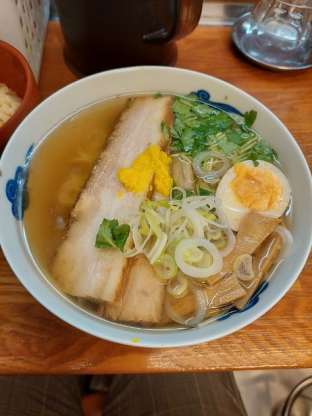 「和風柚子焼豚麺＋茶飯」@麺屋ひょっとこの写真