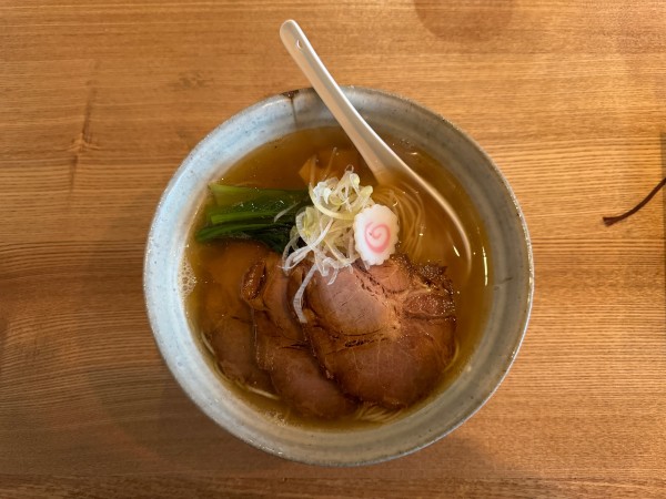 「チャーシュー麺　しお」@中華そば 渦の写真