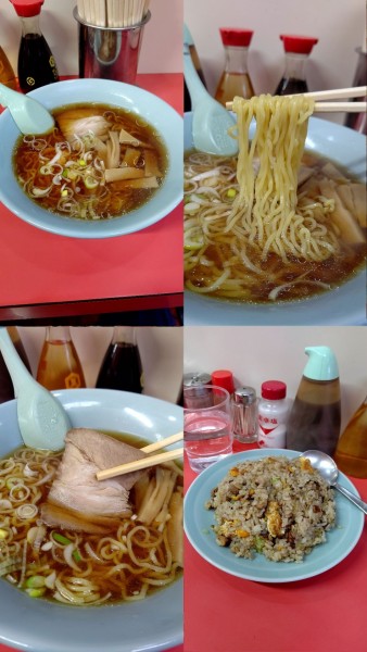 「半ラーメン半チャーハンの『チャーハンセット(¥950)』」@幸楽の写真