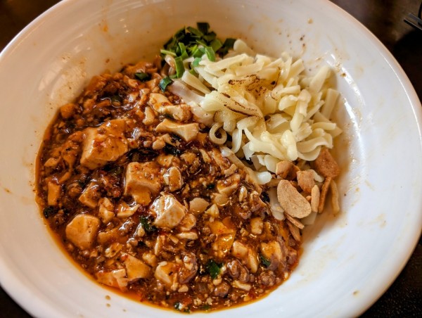 「麻婆豆腐まぜそば＋追飯付1100円」@四川旬菜ダイニング Taikohの写真
