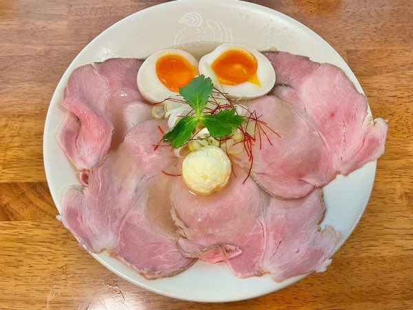 「特製ちょろらぁ麺 塩」@貝と地鶏だしのらぁ麺 ちょろの写真