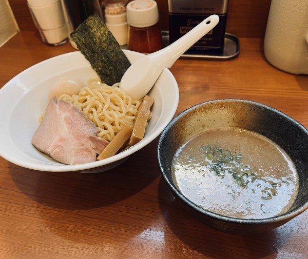 「濃厚つけ麺（￥900）＋味玉（￥100）」@中華そば 七麺鳥の写真