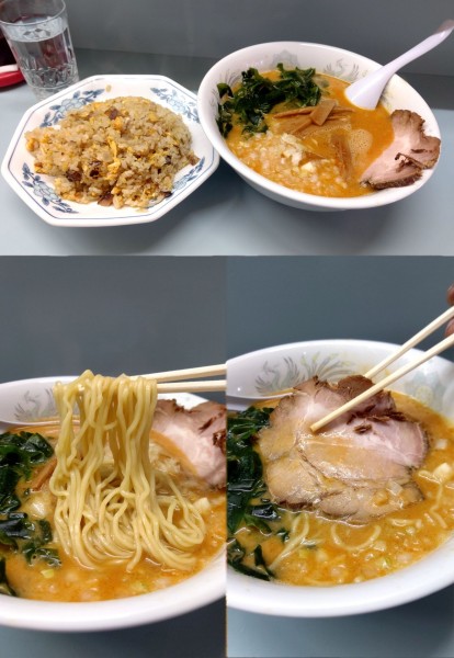 「サービスセットの『チュンチュンめん(正油)チャーハン』」@雀雀亭の写真