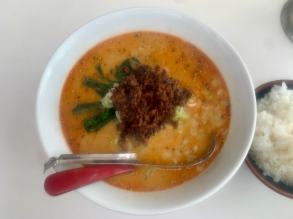 「担々麺1,000円 半ライス100円」@ラーメン壱喜の写真