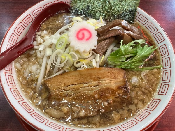 「こってり煮干し中華そば」@亀有中華そば 水しまの写真