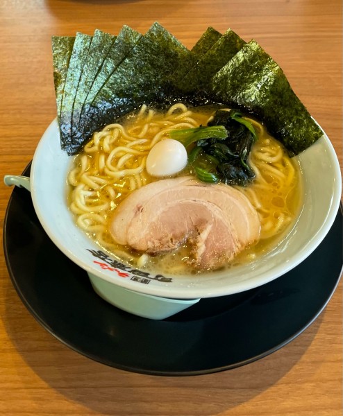 「ラーメン海苔増し」@町田商店 岡山平井店の写真