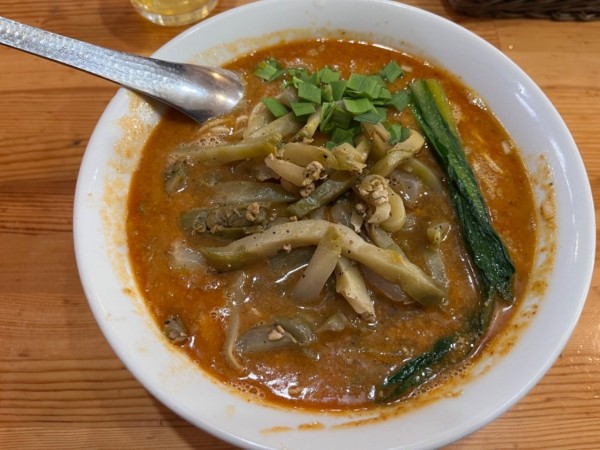 「ザーサイ担々麺1,040円」@東京担担麺本舗 瀬佐味亭 虎の門店の写真