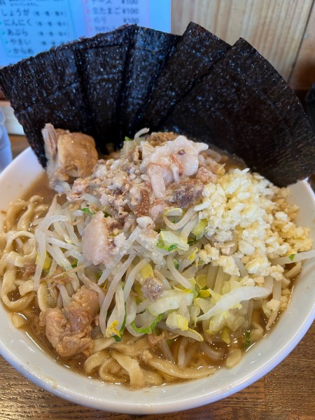 「ラーメン大　のり」@麺や GiveThanksの写真