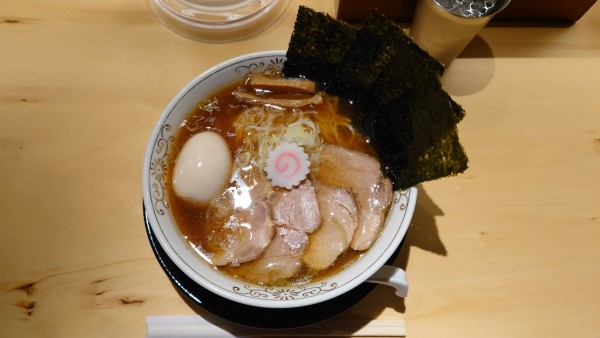 「特製中華そば」@中華そば豊洲勝本の写真