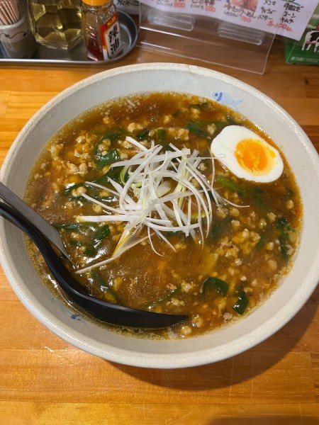 「スタミナめん(800円)＋大盛り(100円)」@ラーメン専科 めんやの写真