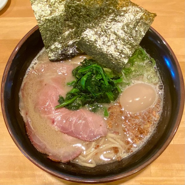 「鶏豚骨ラーメン（醤油）¥1000円（味玉サービスCP）」@麺屋 隆志の写真