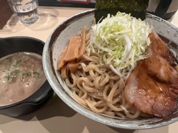 「つけ麺・大・濃厚魚介（1100＋250円）」@つけ麺 京都わたなべの写真