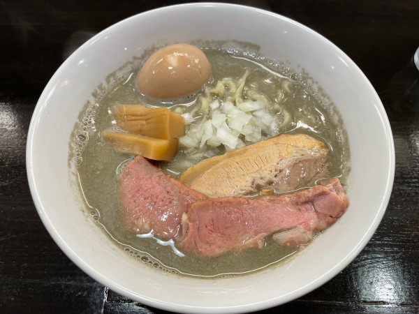 「煮干しそば・手揉み麺」@ラーメン屋 ステイゴールドの写真