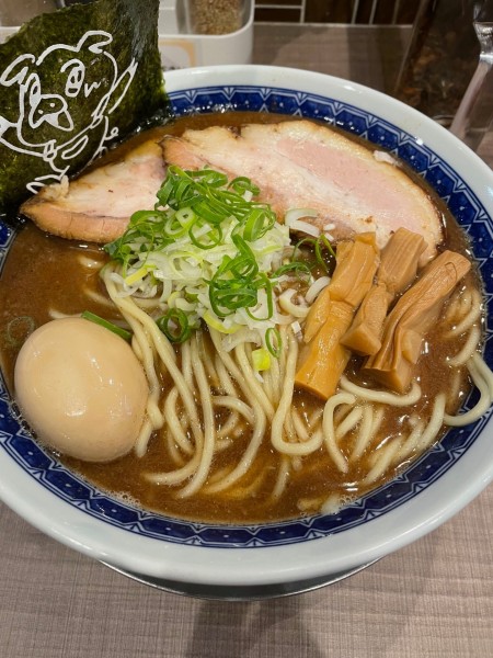 「あこがれのエキトン醤油味（麺大盛）+ミニぶた飯」@エキトンの店 井の庄の写真