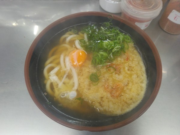 「スタミナうどん410円」@錦そばの写真