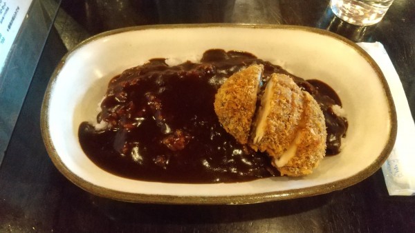 「しいたけカツカレー（期間限定）1100円」@ベニ屋の写真
