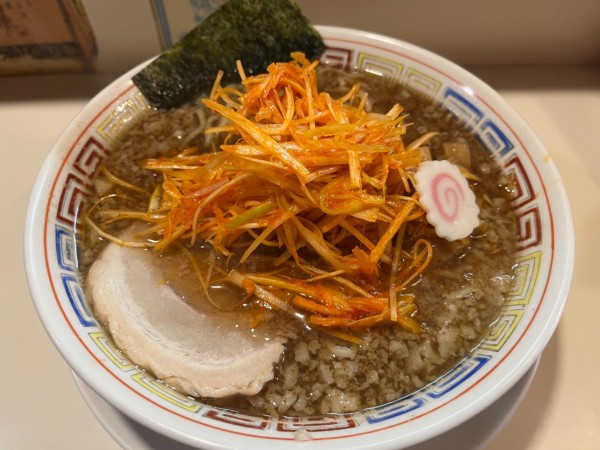 「辛ネギラーメン（大盛り）」@ラーメン ヒマワリ 東十条本店の写真