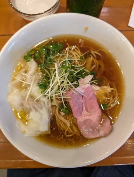 「ハートランド＋鴨ワンタンSOBA」@麺屋 Hulu-luの写真