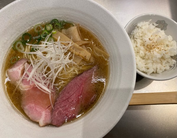 「ラムそば追い飯セット　1080円」@ラムそば専門店 一誠の写真