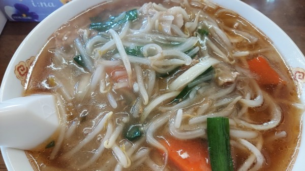 「もやしそば 650円」@廣洲園の写真