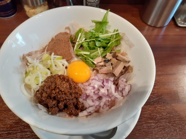 「枕崎まぜそば」@鰹が昇るまでの写真