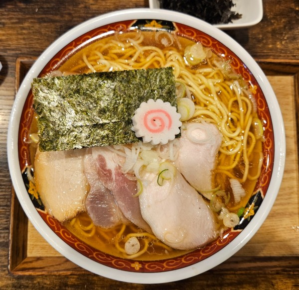 「支那そば(大盛り)」@自家製中華そば 麺の虜の写真