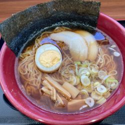 鶏がら中華そば　麺大盛り800円