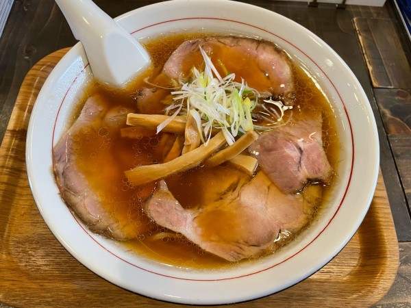 「しょうゆ、チャーシュー増」@中華そば 真壁六郎太の写真