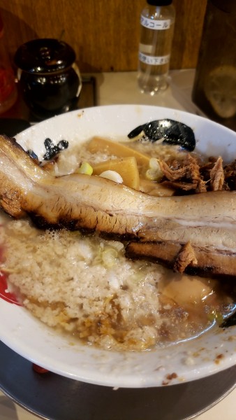 「特製ラーメン中麺」@環七ラーメン てらっちょの写真