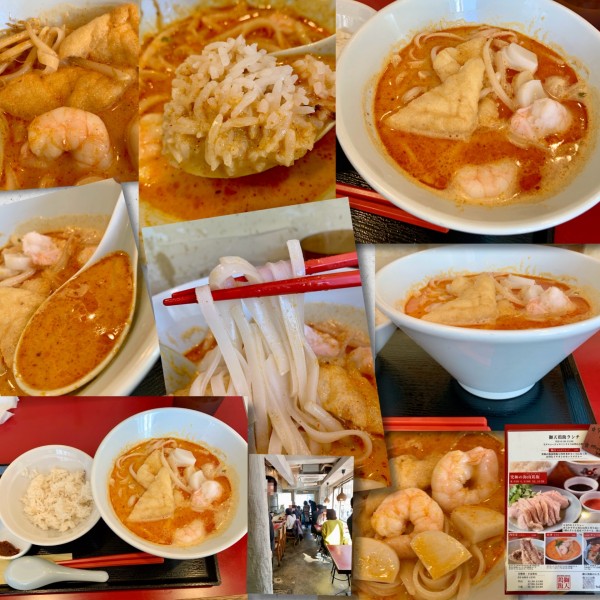 「ラクサ（ジャスミンライス付）980円」@獅天鶏飯の写真