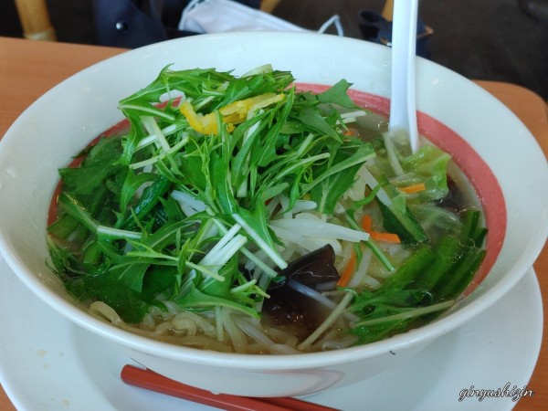 「柚子塩ラーメン（760円）」@幸楽苑 吹上店の写真