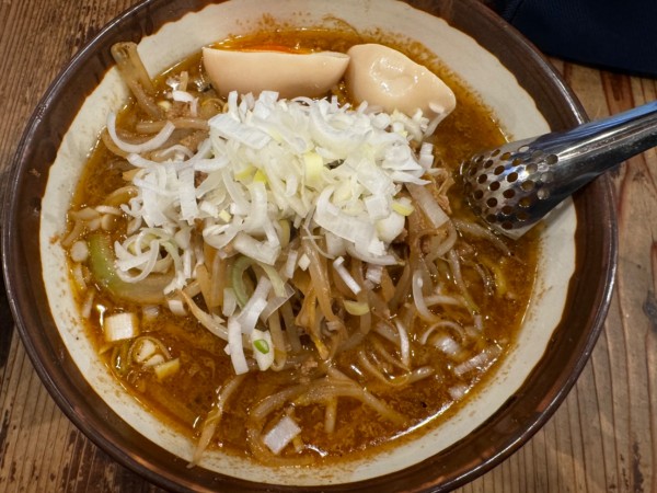 「味噌味玉ラーメン」@横浜らーめん 上州田村家の写真