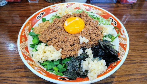 「台湾まぜそば」@ラーメンかなやの写真