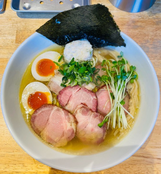 「特製塩そば 1300円」@麺処 いち林の写真