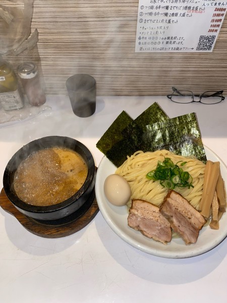 「辛刺激つけ麺全部入り大盛2辛¥1,150円」@ぶっと麺 しゃにむにの写真