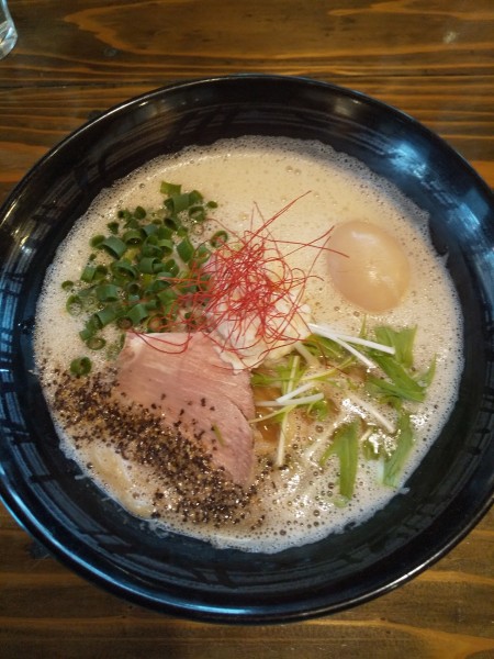 「豊潤はやぶさ（味玉付き）」@麺屋はやぶさの写真