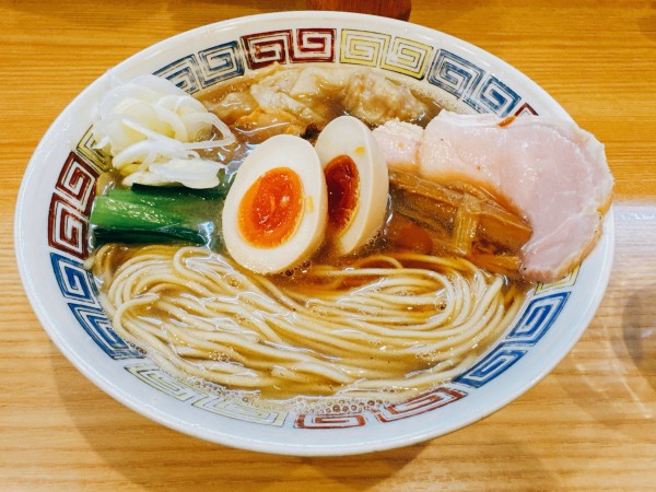 「特製中華そば」@ほっこり中華そば もつけの写真