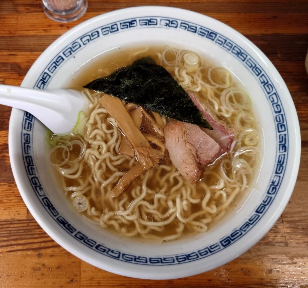 「塩中華そば(700円)」@中華そば・つけめん 甲斐の写真