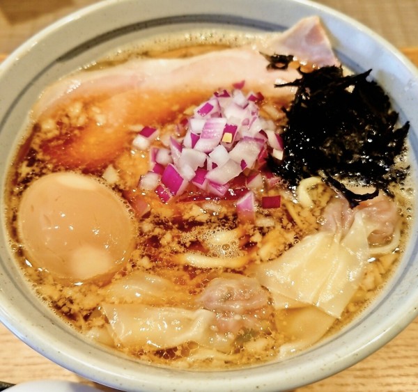 「復活限定　特製背脂煮干ラーメン」@江戸麺 GOODLEの写真