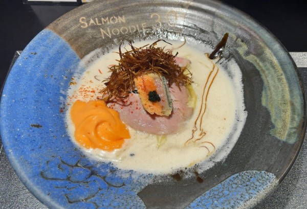 「白サーモン」@サーモンnoodle3.0の写真