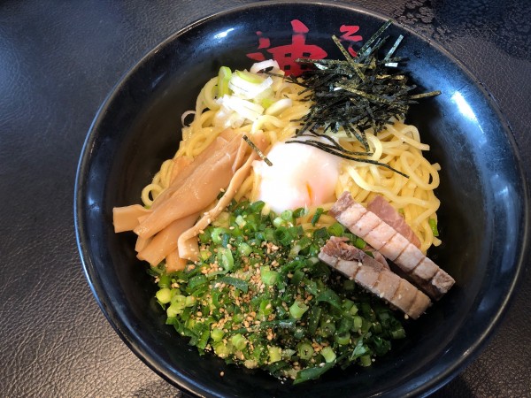 「油そば(大)トッピングA」@東京油組総本店 池袋組の写真