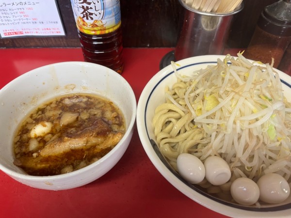「蓮エビ小つけ麺やさいうずら」@蓮爾 登戸店の写真