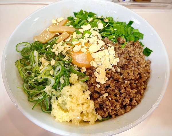 「限定　混ぜそば（950円）」@麺処 大木の写真