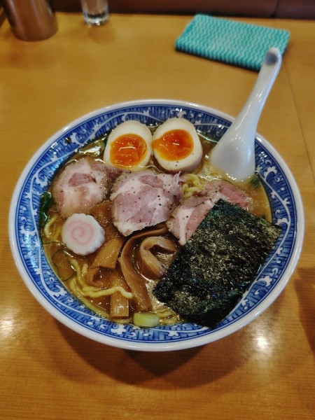 「大盛り特製中華そば(1,200円)」@中華そば 青葉 東大和店の写真