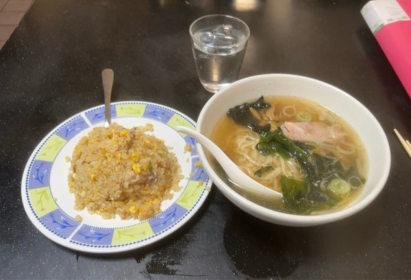 「半チャンラーメン」@中華料理 福来軒の写真