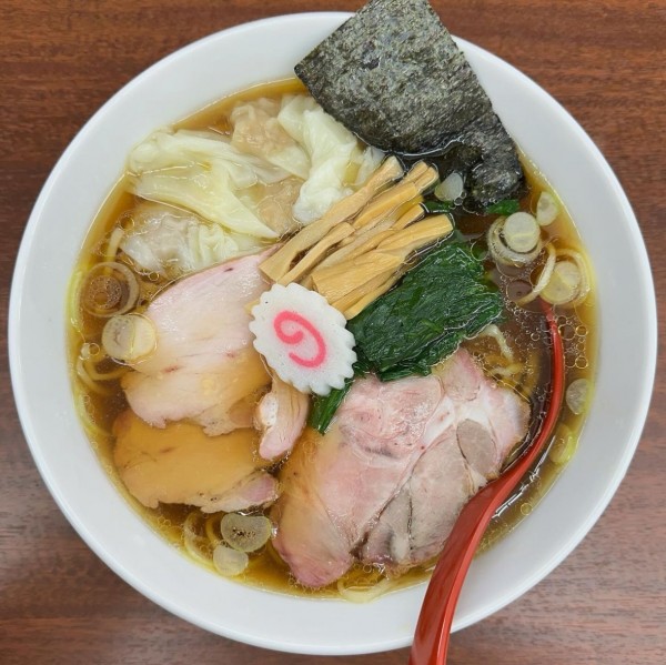 「ワンタン麺」@大勝軒おはこ 本八幡分店の写真