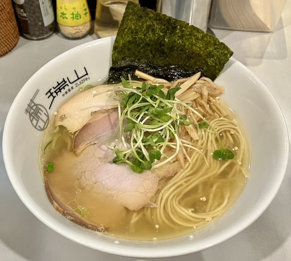 「しおそば」@中華蕎麦 瑞山（ZUIZAN）の写真