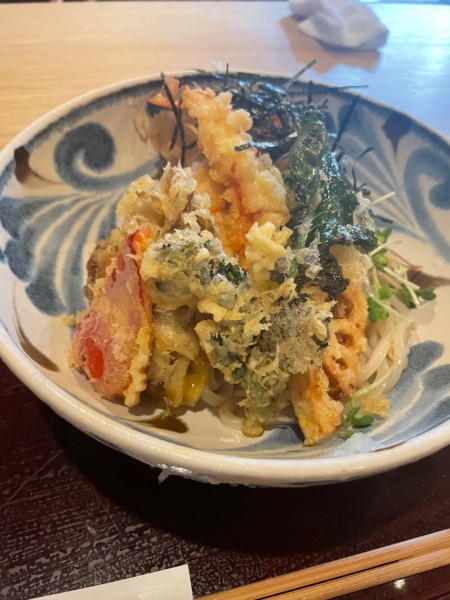 「えびおろしぶっかけ」@手打ちうどん あかうの写真