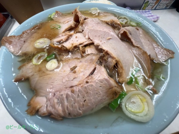 「チャーシュー麺(1000円)無料めし」@川口トラちゃんラーメンの写真