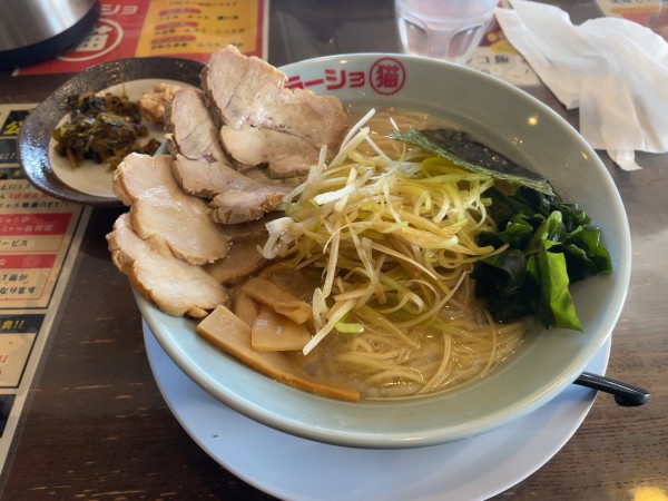 「ネギチャーシューメンしお」@ラーショマルミャー 高崎店の写真